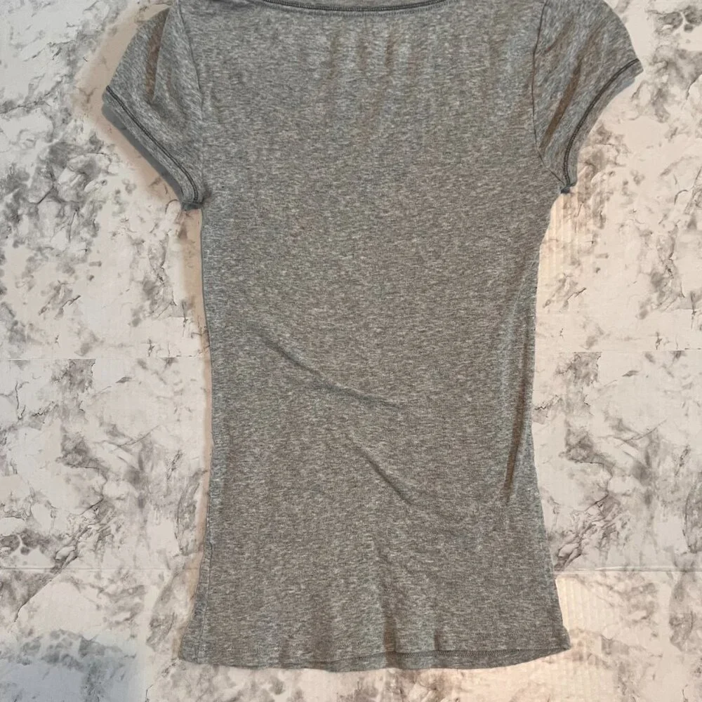 Aeropostale Girls Fitted Logo Tee Size‎ M Pre-owned Follow Your Heart Al…